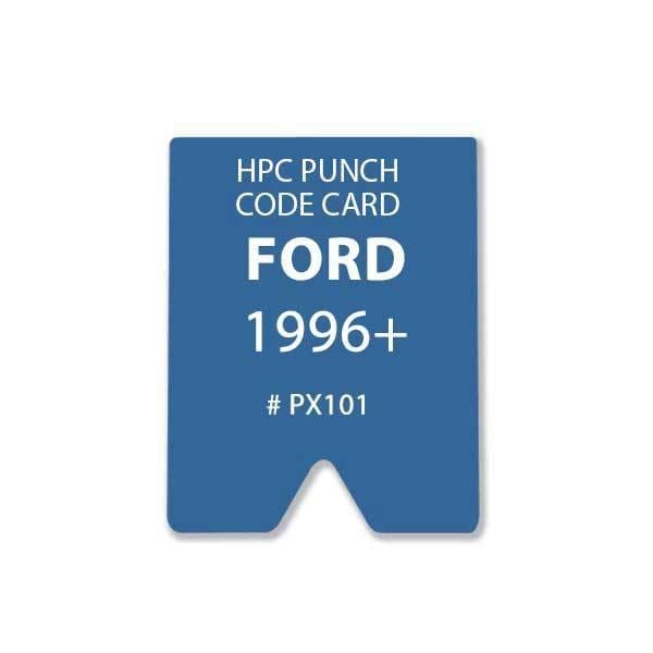 Hpc HPC: HPC FORD 8 CUT / PUNCH CARD PX101 HPC-CARD-PX101 - main